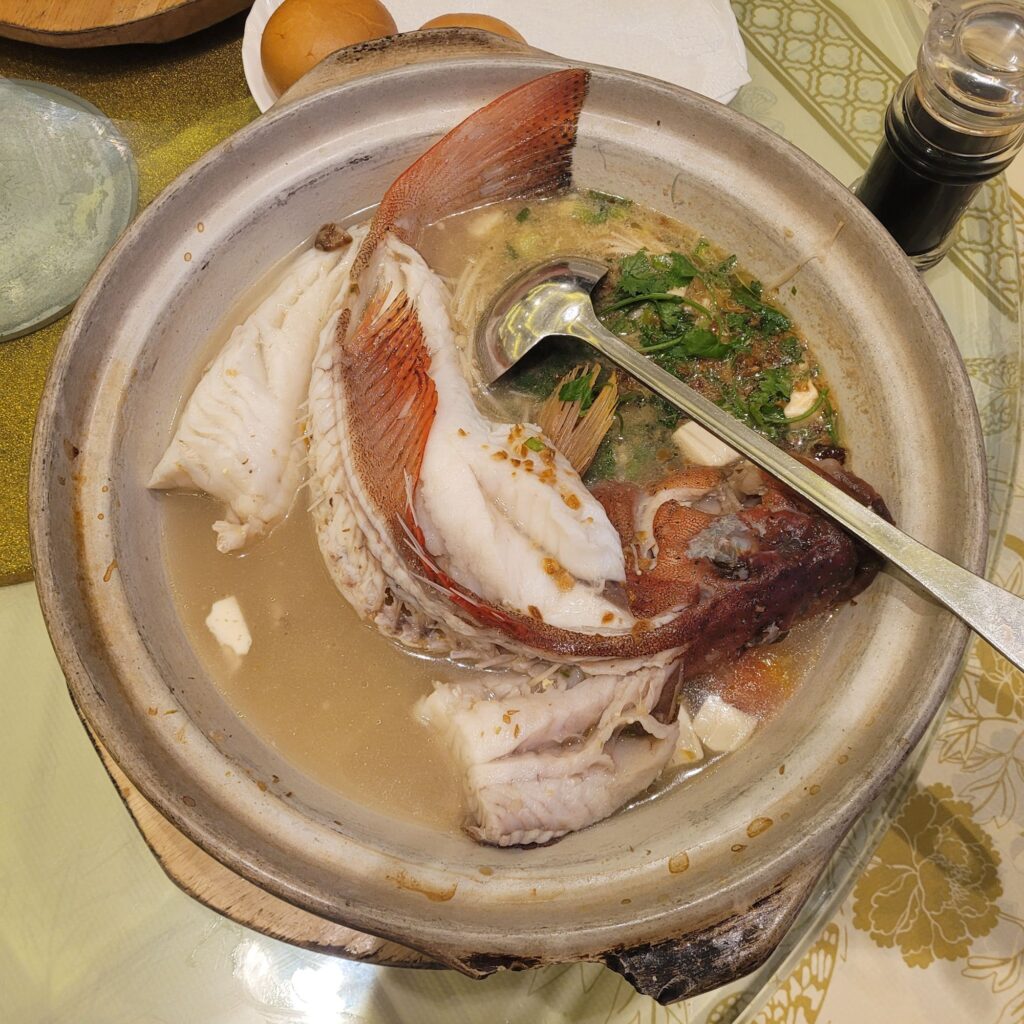fish at senibong cave seafood
