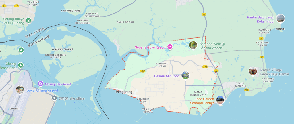 Wondering where Pengerang is?
Pengerang day trip