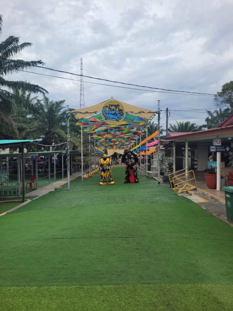entrance with staff in transformer